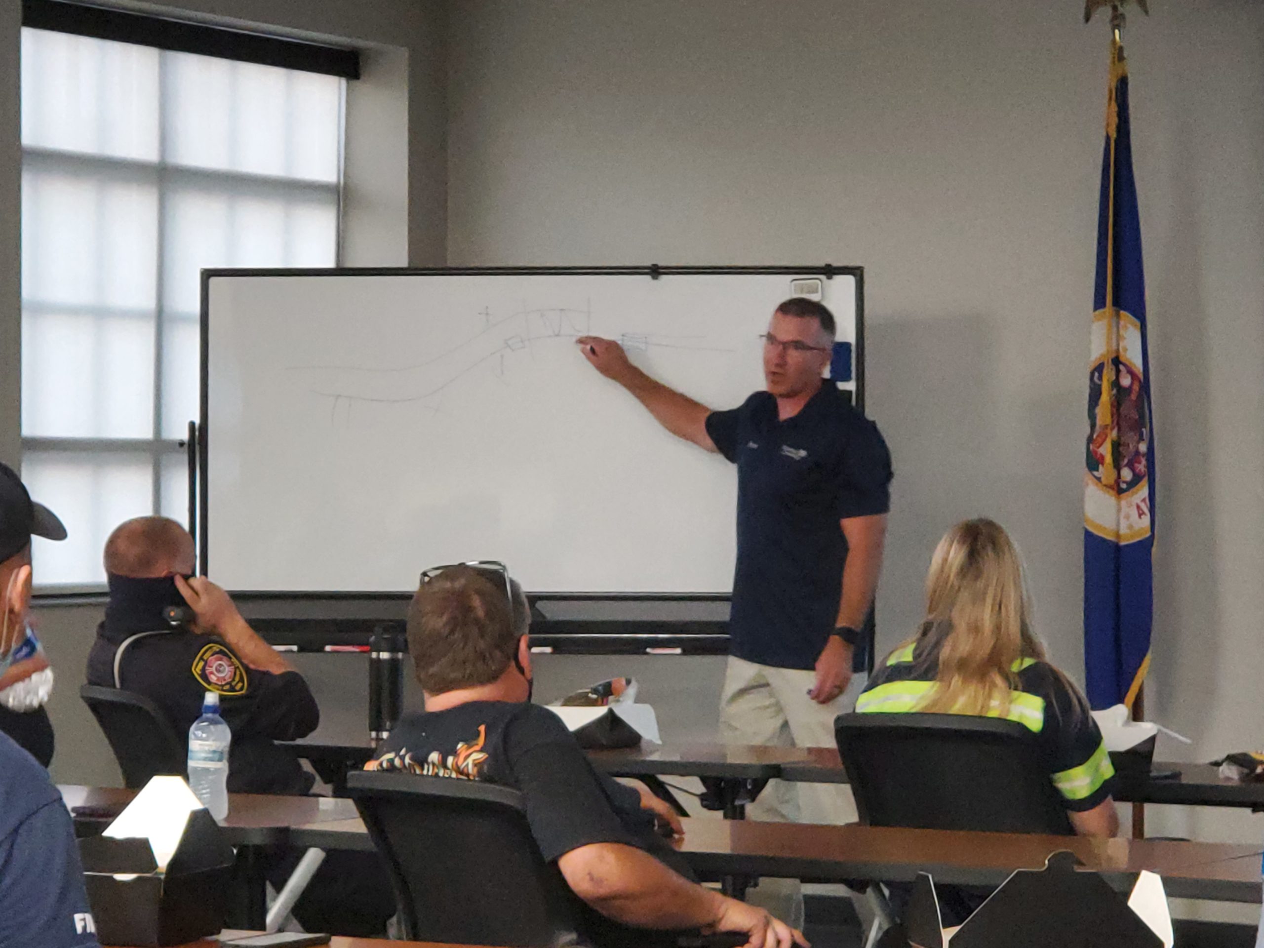 Scott Crabtree teaching TIMS safety-training-consulting-business-Minneapolis-construction-hazmat